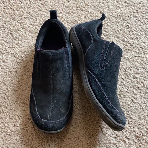Lands' End Shoes Lands End Black All Weather Moc Dress Shoes Poshmark